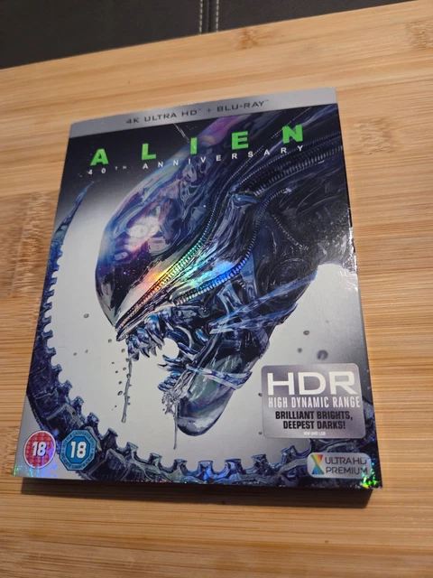 ALIEN 40TH ANNIVERSARY 4K Uhd Blu Ray(Slipcase Release) £15.00 ...