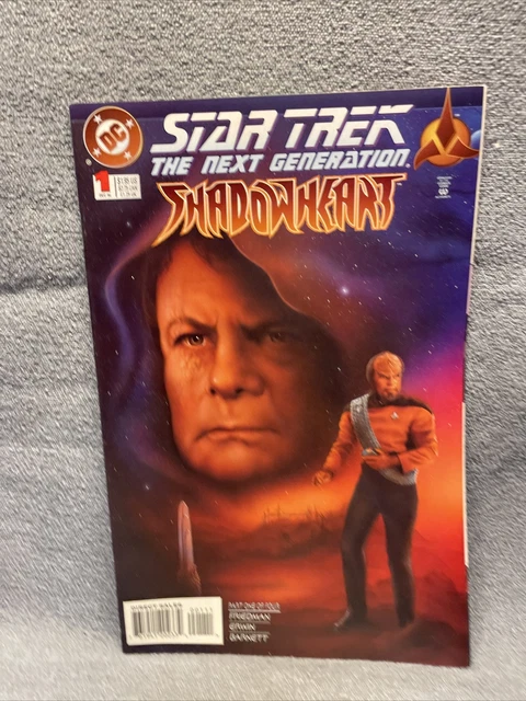 Vintage Dc Comics Star Trek The Next Generation Shadowheart Comic Book #1 KG