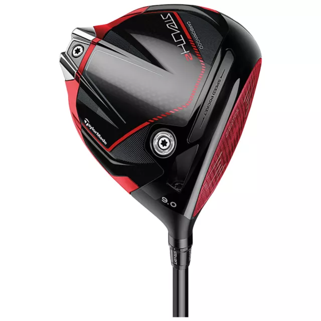 TaylorMade Mens Stealth 2 Driver Right Hand Tour Golf Club Graphite Shaft MRH