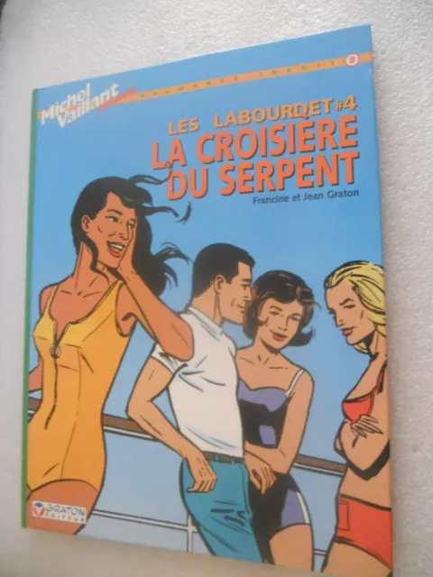 bd michel vaillant presente les labourdet la croisiere du serpent