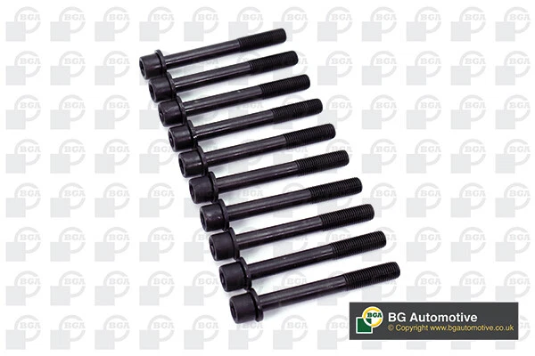 Kit Bulloni Testa Cilindro BK6371 BGA 90011PLZD00 607939 607939x10 Qualità Nuovi
