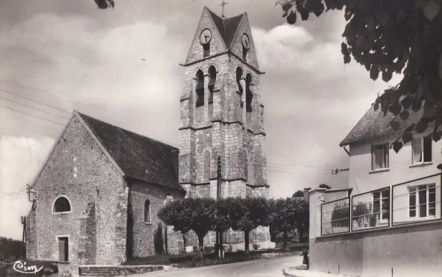 CPA 77 BRIE près Melun Nangis FONTAINE LE PORT L'Eglise - Années 1950