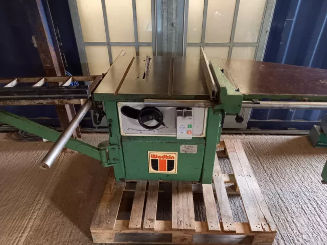 240v Sliding Table Saw * DELIVERY AVAILABLE * Bench Panel Dimension Wadkin