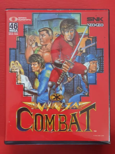 Ninja Combat Neo Geo US 💯% Genuine ✨ SNK NeoGeo