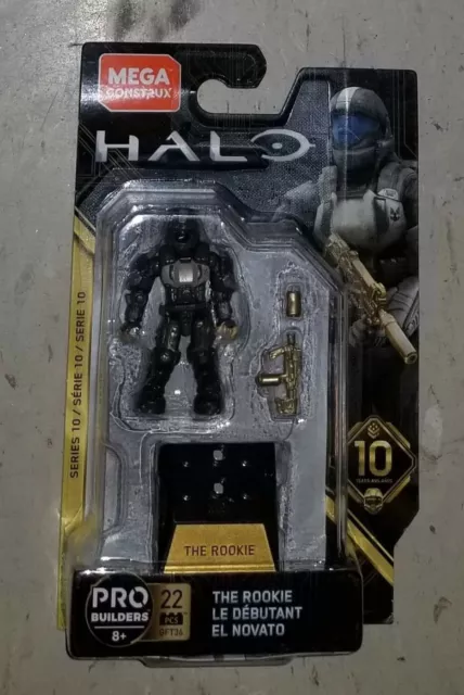 HALO HEROES SERIES 10 MEGA BLOKS CONSTRUX UNSC ODST THE ROOKIE MINIFIGURE  GFT36