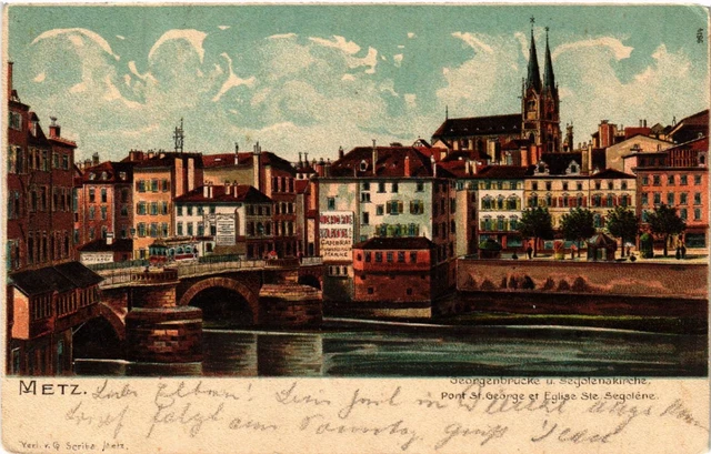 Cpa Ak Metz (474170)