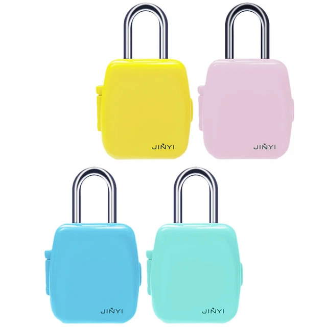 Aleación de zinc Cerraduras para números Pequeño Candado Mochila Contraseña