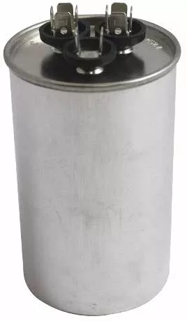 Protech 662766275384 55/5/370 Dual Round Capacitor