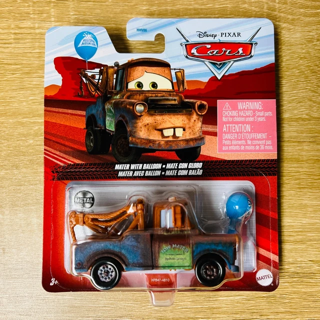 DISNEY PIXAR DIECAST Cars 2 Tow Truck Mater with Kersploosh Mountain