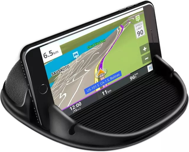 Multi-Functional Car Anti-Slip Mat Phone Mount, 360°rotating swan bracket.Silicone  Dashboard Car