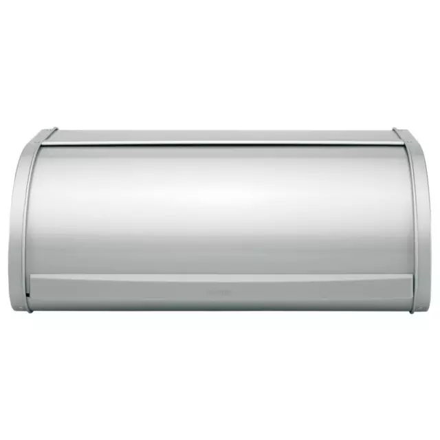 Brabantia Boîte à pain avec couvercle coulissant, Metallic Grey, 247248