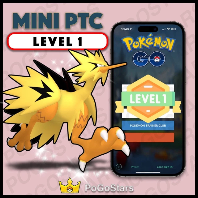 Pokémon Galarian Moltres - P T C - 80,000 Stardust - Region Free, For Android/Apple/Bandai Pippin - 2020 Release