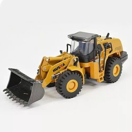 Huina Metal Wheel Loader Truck 1:50 Alloy Engineering Construction Model 1714