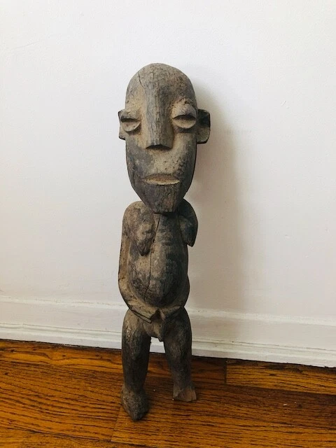 Lobi Wooden Figure - Burkina Faso, African Art, Carving, Statue, Fetish