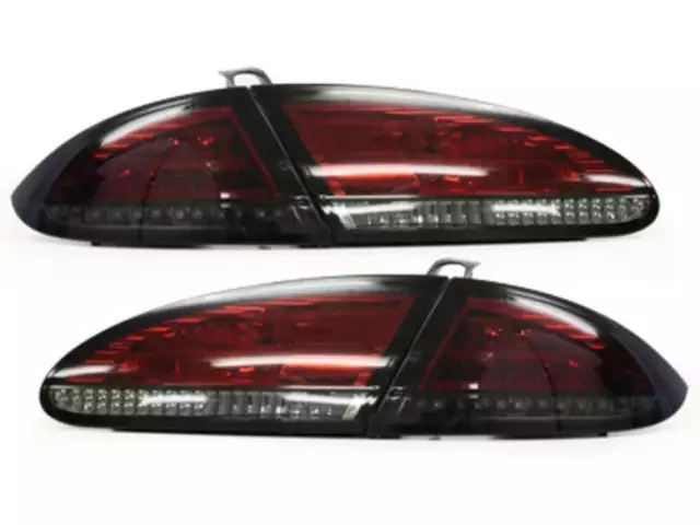 NUEVO Pilotos traseros para per Seat LEON 1P 05-09 Rojo Humo LED IT LDSE12EL XIN