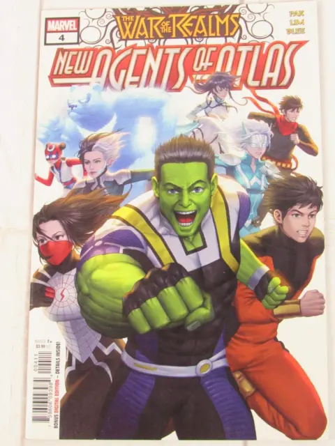 The War of the Realms: New Agents of Atlas #4 Aug. 2019 Marvel Comics