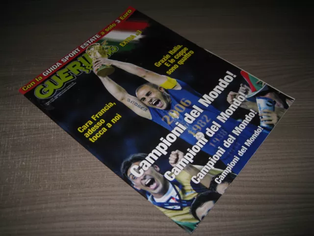 GUERIN SPORTIVO extra n° 3 Luglio 2006  Italia Campione del Mondo