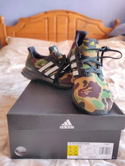 Ultra boost bape green top