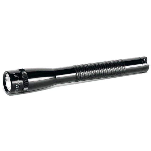 Maglite Mini PRO LED 2-Cell AA Flashlight with Holster Black - SP2P01H