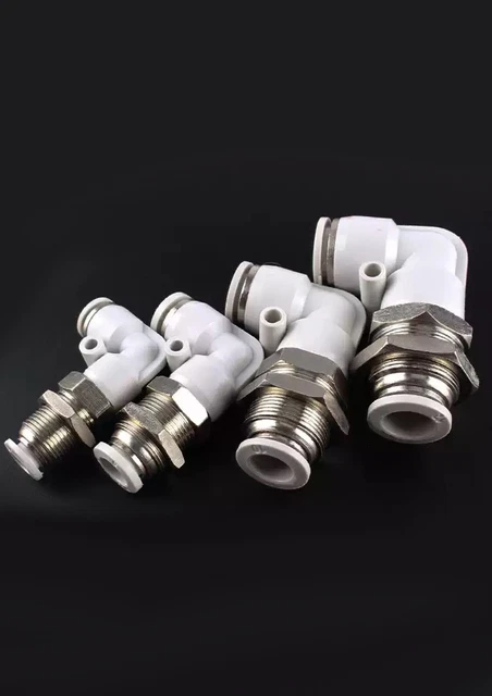 Gomiti girevoli push fit paratie 90o pneumatici gamma completa