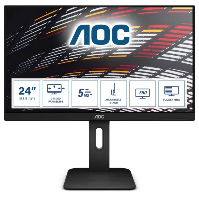 AOC W126768706 24P1 P1 computer monitor 60.5  cm (23.8) 1920 x 1080 pixels F ~E~