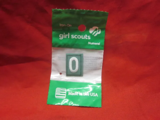 Junior Or Cadette Girl Scouts Number 0