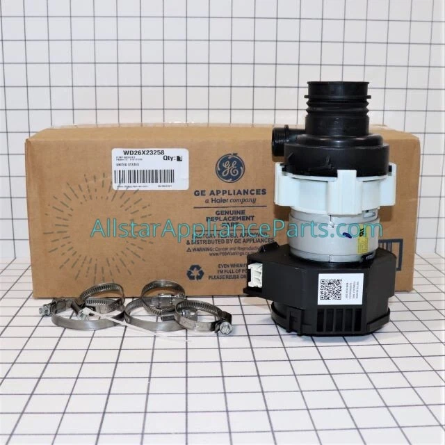 GE DISHWASHER CIRCULATION Pump Kit WD26X23258 116.99 PicClick