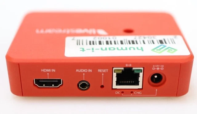 Livestream Broadcaster Pro BCP100 Live Streaming Digital Encoder No Adapter