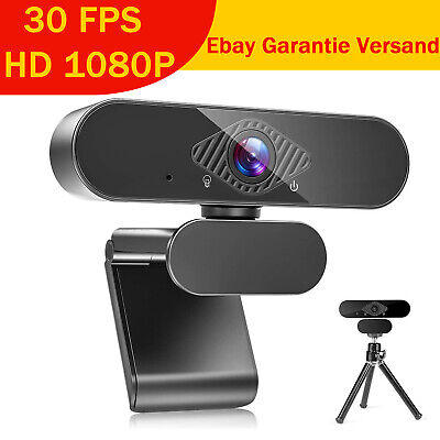 mit integriertem Mikrofon und Webcam-Abdeckung W3 USB-Webcam für Live-Streaming Ultra HD 1080P Webcam Dicroam Webcam 