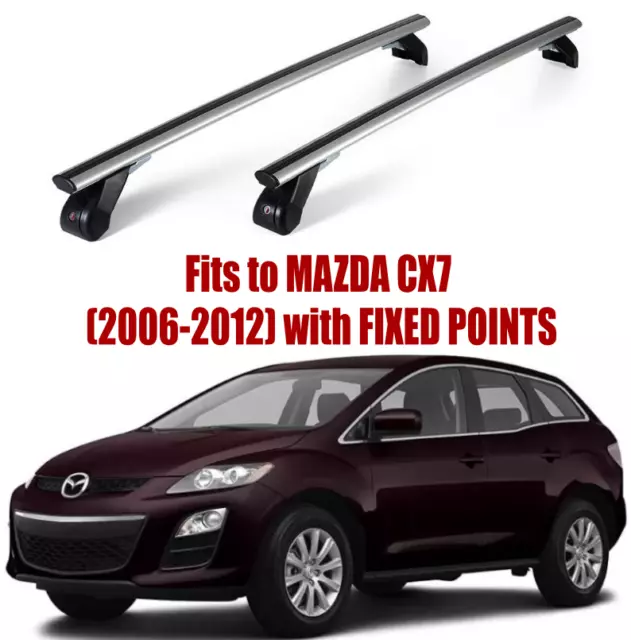 Barres de toit pour Mazda 2 2003 à 2007