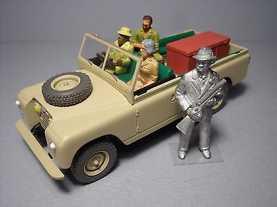 4  Figurines 1/43  Set 361  En  Land Rover  Vroom  Non  Peint  For  Corgi  Toys
