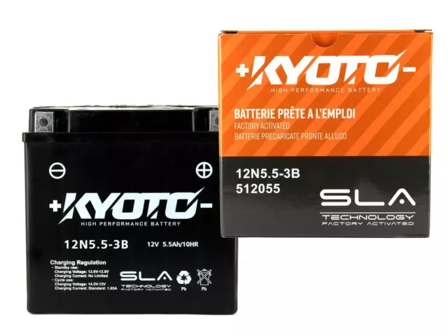 Batterie 12V5, 5-3B pour simson S51 S70 Mz ETZ125 ETZ150 ETZ250