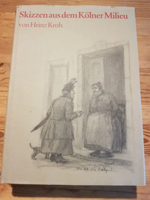 Altes Buch, Skizzen aus dem Kölner Milieu, 1978, Hardcover, Erstausgabe 1978