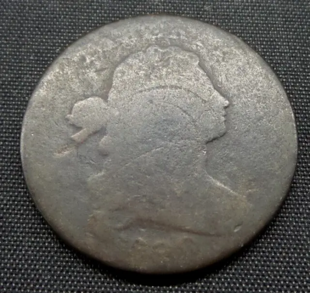 1800 Draped Bust Large One Cent Coin - B327