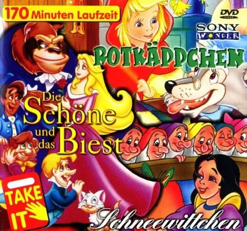 Rotkäppchen / Die Schöne und das Biest / Schneewittchen - Köfferchen (DVD)