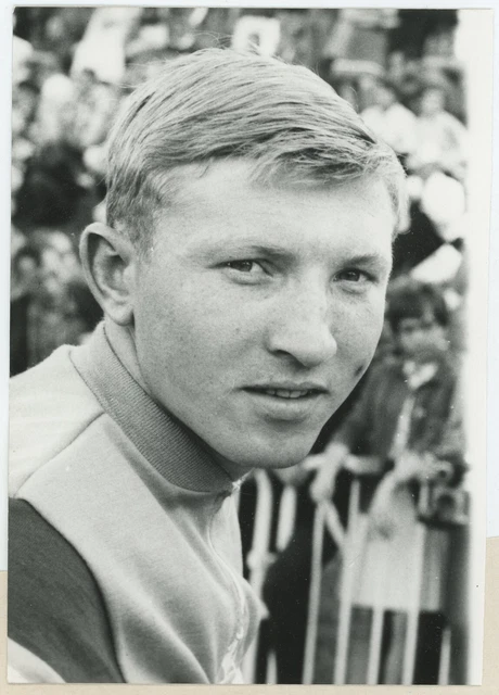 Le cycliste britannique Michael Wright. Tour d'Espagne. Cyclisme. 1968