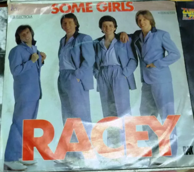 Racey  Some Girls / Fighting Chance 1979 7" Single Vinyl Schallplatte