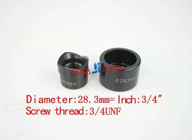 1PCS Hole Tool molds For TPA-8 Hydraulic Knockout Punch Driver 28.3mm