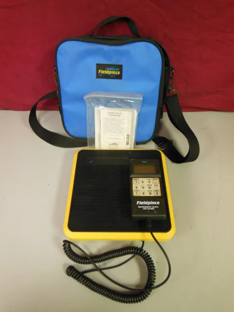 Fieldpiece 110 Lb. Refrigerant Scale Model SRS1 with Carrying Case