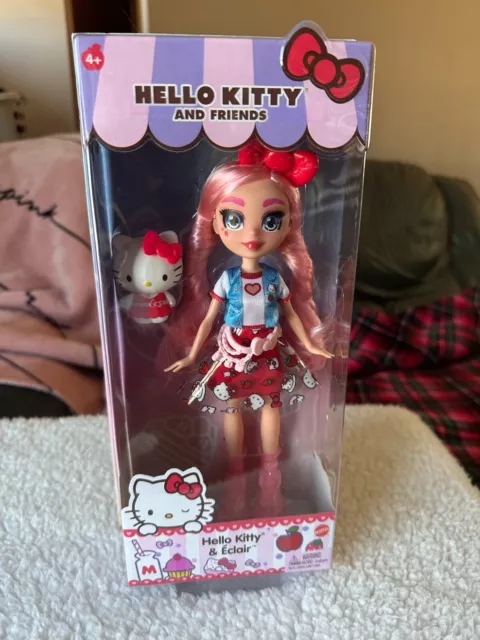 Hello Kitty & Friends  Doll Hello Kitty  & Eclair Sanrio Mattel 2020 Actual Pics