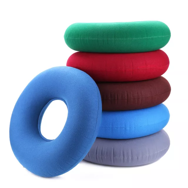 Inflatable Piles Ring Cushion Donut Pillow Vinyl Rubber Medical Hemorrhoid Seat