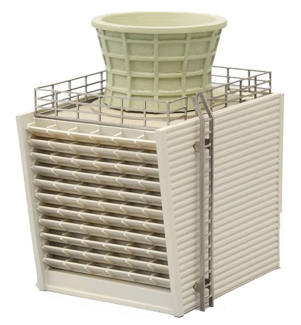 Tomytec 1/144 D-CM10 Diocom United Oil Co Cooling Tower in War C