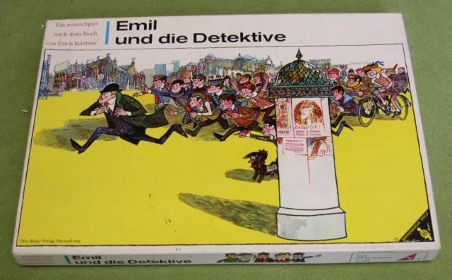 *** Emil und die Detektive  Ravensburger Spiele  Rarität  1960er/70er Jahre ***