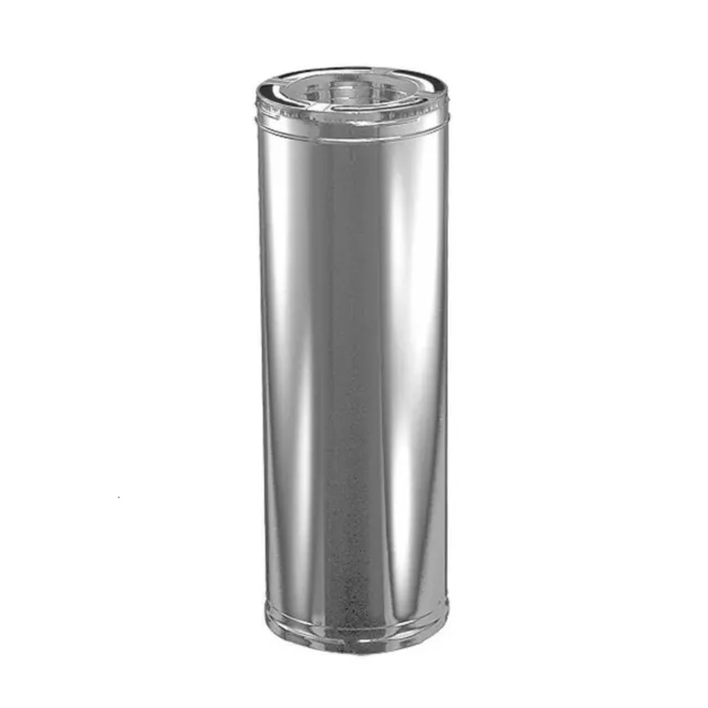 🔥 Duravent Class A Triple Wall Chimney Pipe 9017SS 6"D X 36"H Stainless Steel