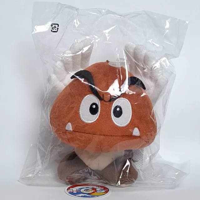 Sanei Super Mario All Star Collection: Goomba Plush/Peluche Japan New