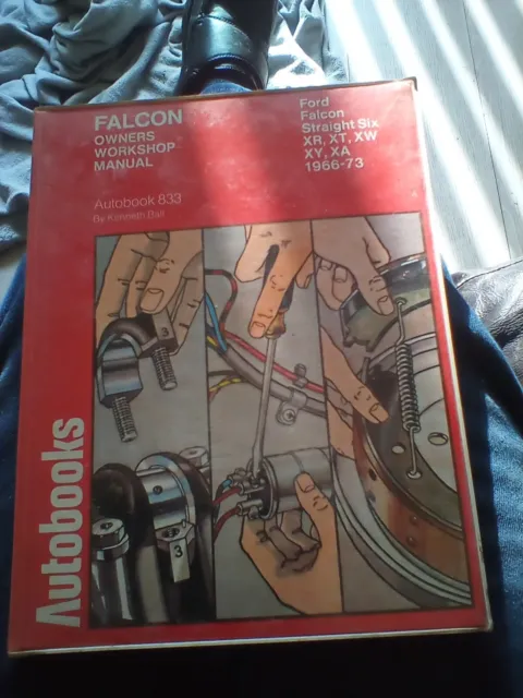 autobooks workshop manual ford falcon straight six 1973
