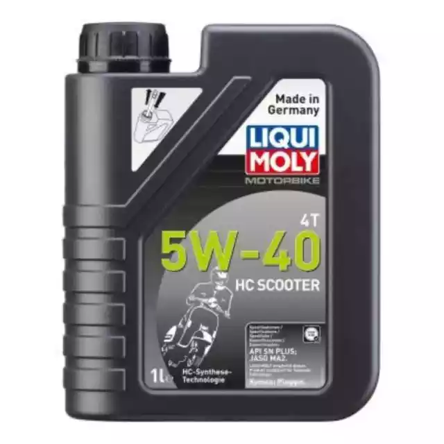 Motoröl LIQUI MOLY 20829 Motorbike 4T 5W-40 HC Scooter Motorroller Piaggio 1 L 2