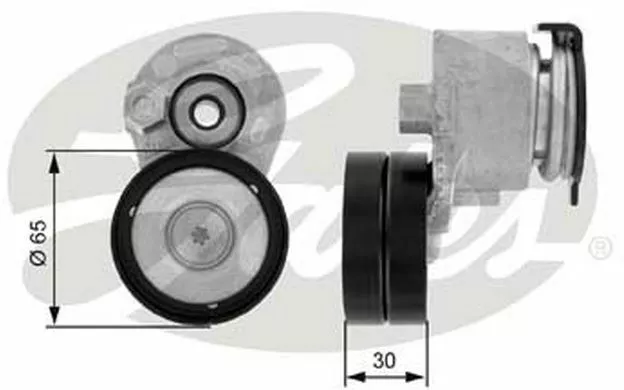 GATES Galet tendeur pour RENAULT SCÉNIC MEGANE T38428 - Pièces Auto Mister Auto
