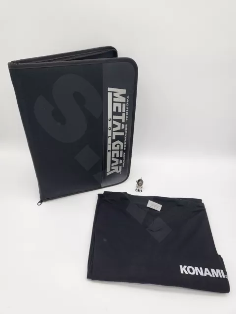 Metal Gear Solid Mappe Binder Exklusiv Konami Mitarbeiter Promo Hideo Kojima RAR