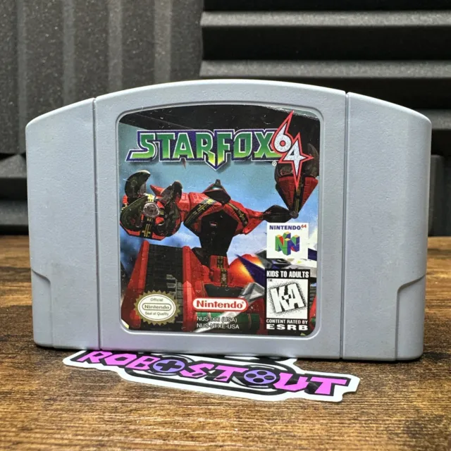 STAR FOX 64 - (Nintendo 64) Game N64 -Cleaned, Tested & Works⭐ $24.99 ...